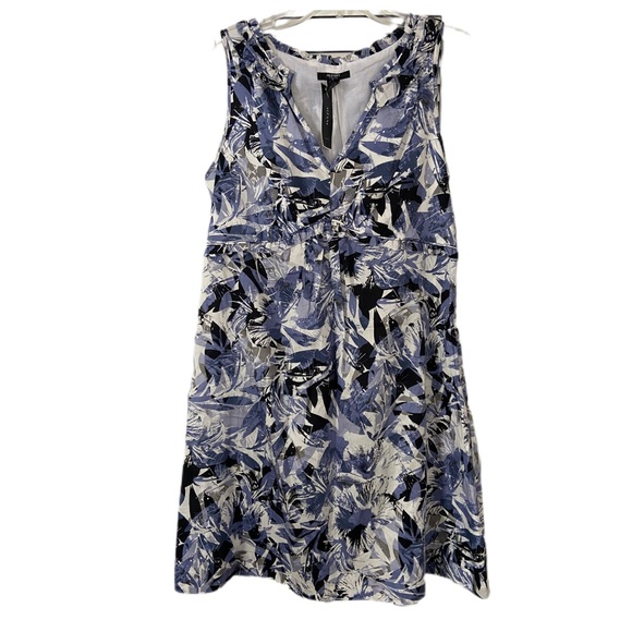 Alfani Dresses & Skirts - Alfani Leaf Print Mini Dress Size 12 Petite